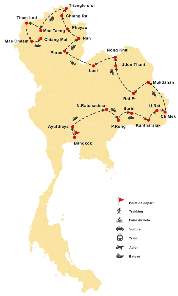 Grande Thaïlande 20 jours