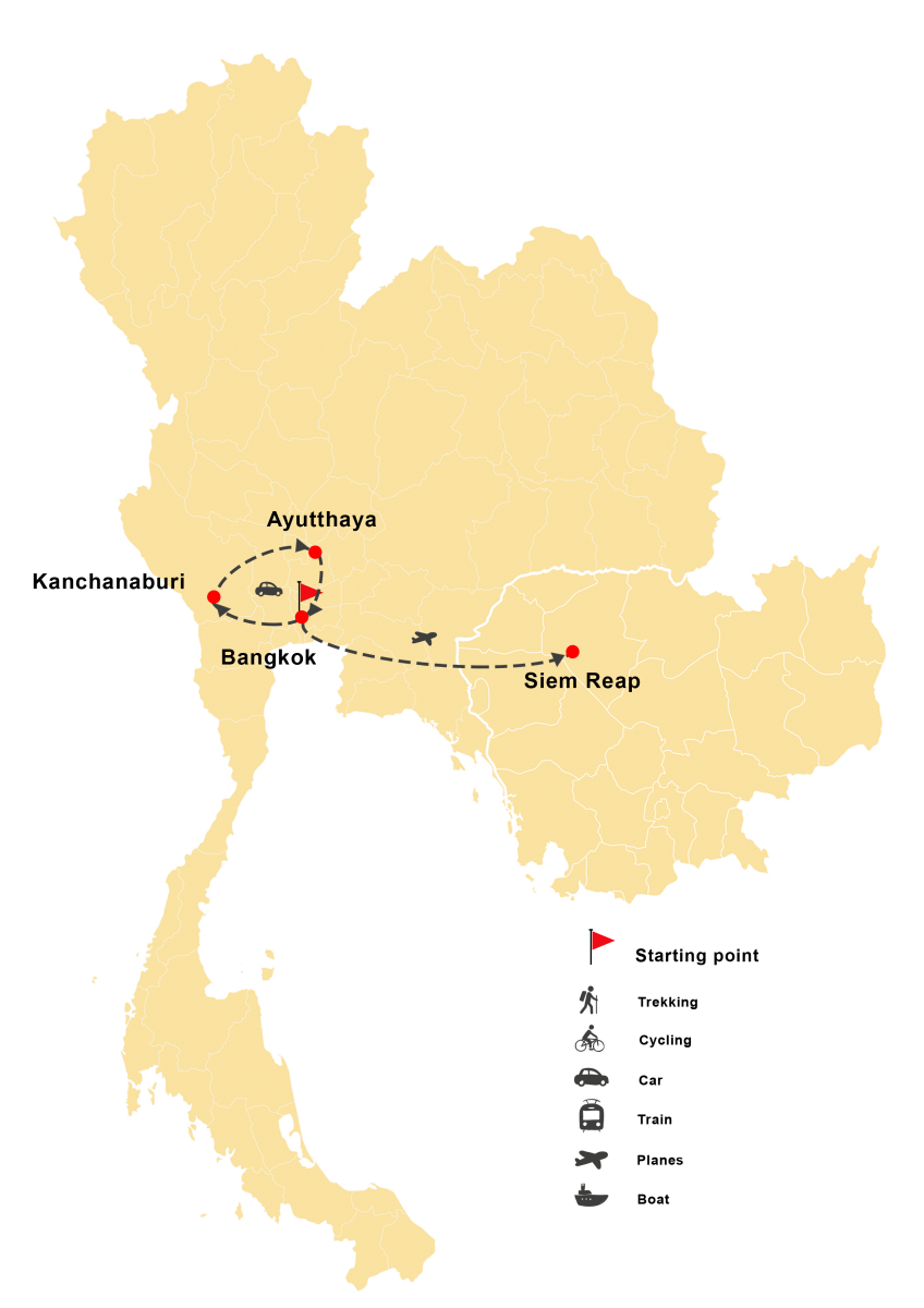 10 Days From Bangkok To Siem Reap