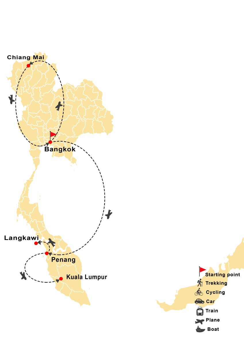 Thailand - Malaysia Extravaganza 14D13N