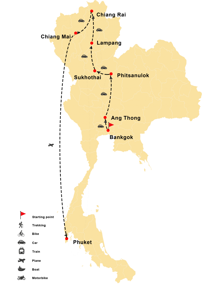 Thailand Passion 13 Days 12 Nights