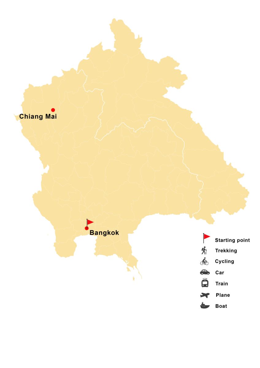 Voyage à Khum Lanna en 2 jours 1 nuit