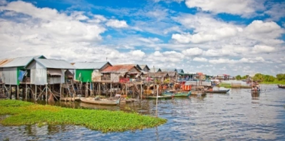 Day 4: Siem Reap- Tonle Sap Lake- Flight to Bangkok (B) 