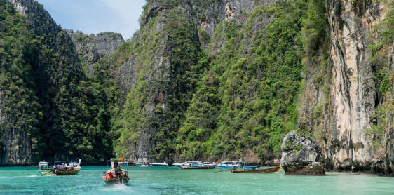 Day 18: Krabi – Phi Phi Island by speedboat (join-in tour) (B, L)