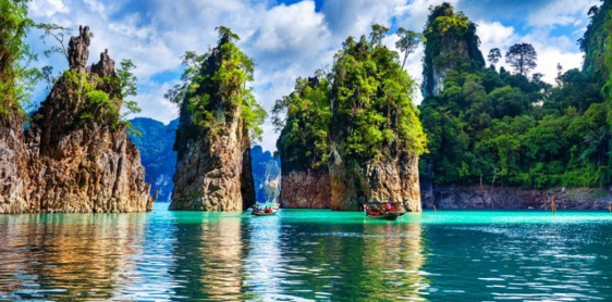 Jour 16 : Khao Sok – Lac de Choew Lan (B/L) Excursion partagée – Guide Anglophone