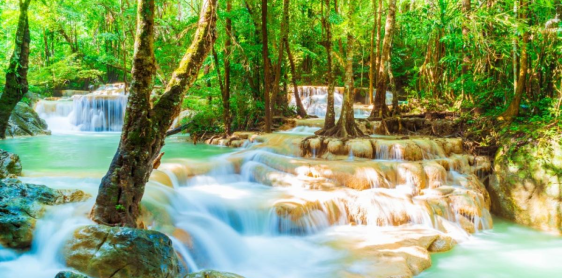 Jour 16 :  Kanchanaburi – Parc national d’Erawan – Ayutthaya (B/L)
