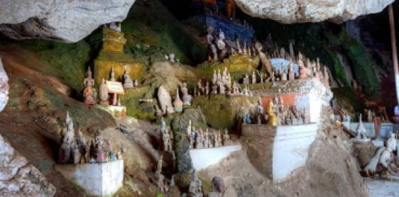 Day 9: Luang Prabang- Cruise on Mekong- Pak Ou Cave (B) 