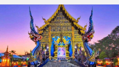 Le Wat Rong Suea Ten - Le temple bleu