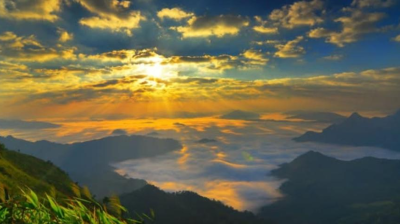 La montagne de Phu Chi Fa