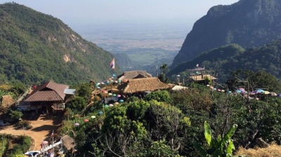 La frontière de Mae Sai: une ville frontalière vivante