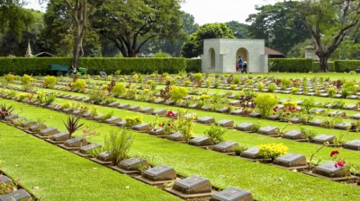 Le cimetière de guerre de Kanchanaburi
