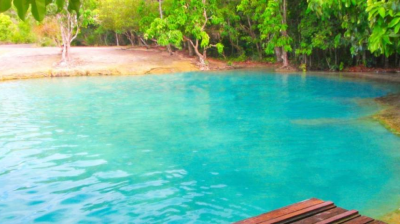 Piscine d'Emerald de Krabi