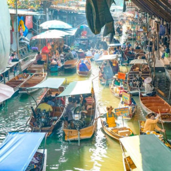 Railway Market & Floating Market