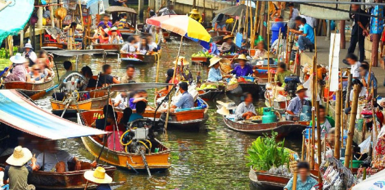 Jour 3 - Les marchés flottants à Bangkok